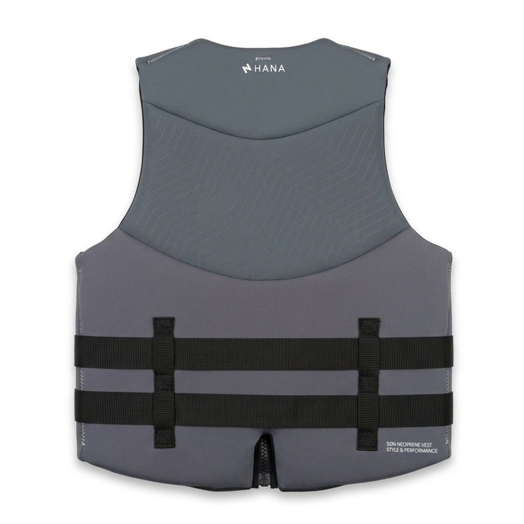Gilet de sauvetage HANA Neo Vest 50 N Gris – vue de dos