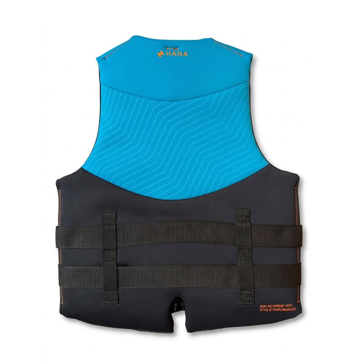 HANA Neo Vest 50 N life jacket, Blue – back view