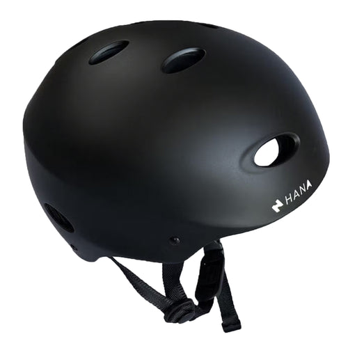 HANA black helmet without ear protection