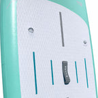 HANA California 2026 inflatable paddle board in Mint – rear deck detail