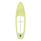 Aufblasbares SUP-Board HANA California 10’2 in Lemon – Board von oben