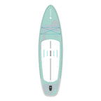 Paddle gonflable HANA California 10’2 coloris Mint – planche vue de dessus