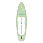 Paddle gonflable HANA California 10’2 coloris Olive – planche vue de dessus