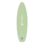Paddle gonflable HANA California 10’2 coloris Olive – planche vue de dessous