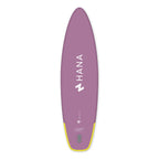 HANA California 10’2 inflatable paddle board in Purple – board bottom view