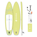 Paddle gonflable HANA California 11’2 coloris Lemon – pack complet avec pagaie, pompe, leash et sac