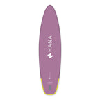 HANA California 11’2 inflatable paddle board in Purple – board bottom view