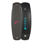 HANA Carver wakeboard, top and bottom view