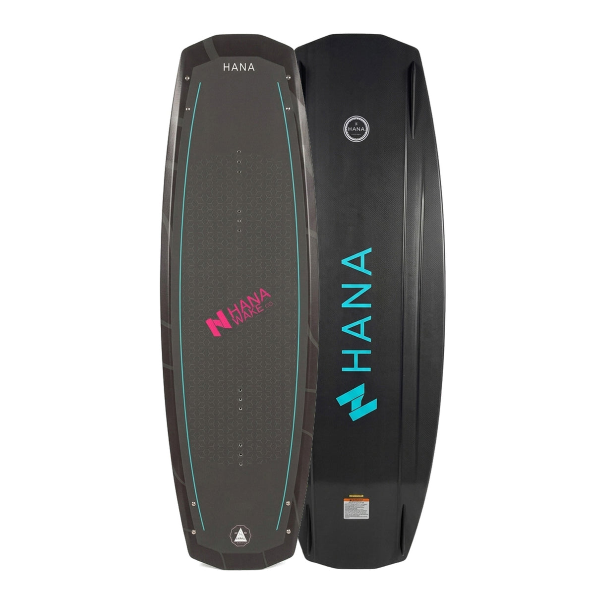 HANA Carver wakeboard, top and bottom view