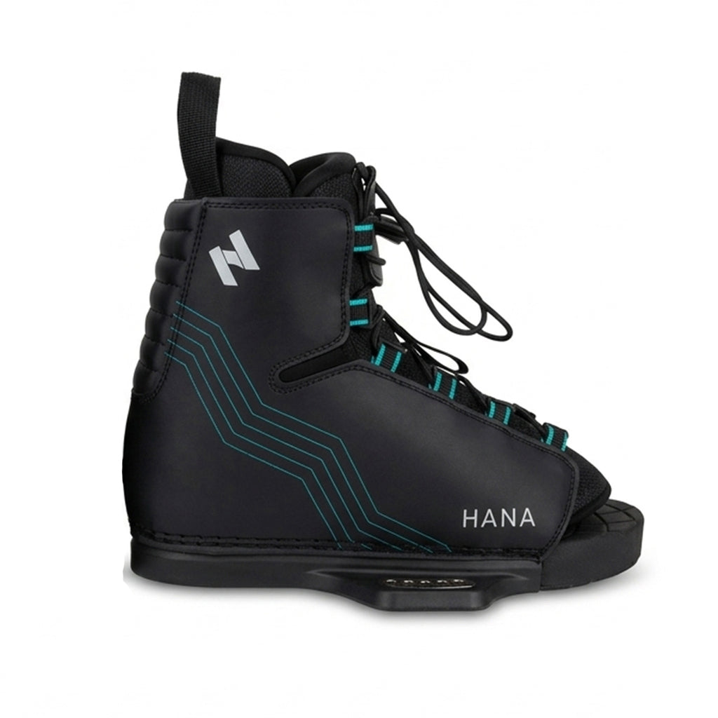 HANA Carver open-toe wake binding, side view