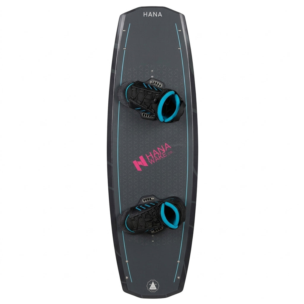 Pack wakeboard HANA Carver : chausses montées sur la planche