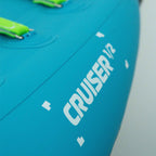 Blue HANA Cruiser 1/2P inflatable kayak – Cruiser 1/2 marking on the side tube