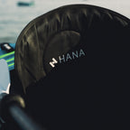 Blue HANA Cruiser 1/2P inflatable kayak – HANA seat backrest detail