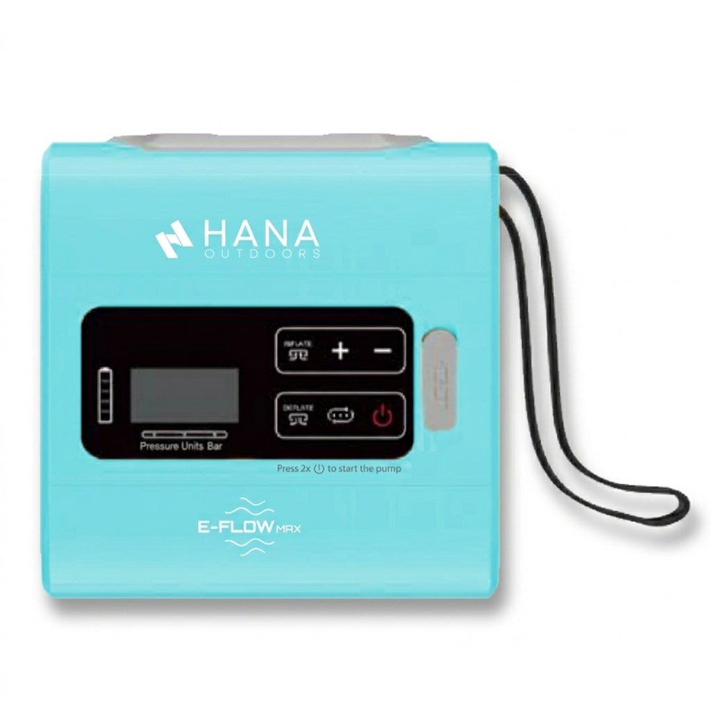 HANA E-FLOW MAX electric pump, front view with LCD screen