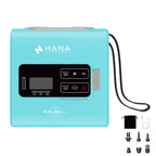 HANA E-FLOW MAX electric pump with pouch, USB-C cable and 6 nozzles
