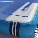 HANA Yachting inflatable gangway – detail of the rub strips and non-slip deck pad