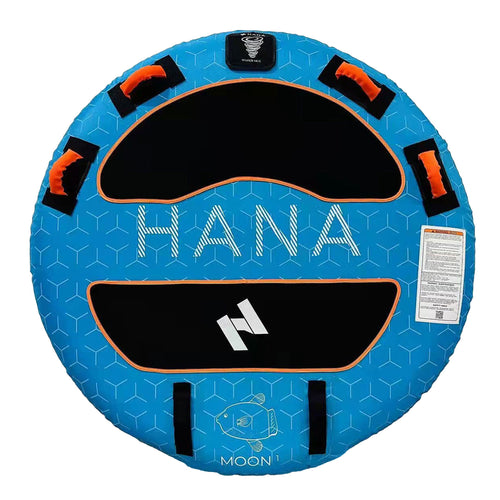 HANA Moon 1-rider towable tube – top view