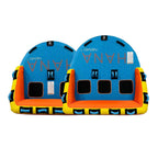 HANA Nemo 2- and 3-rider towable tubes – top view of both sizes