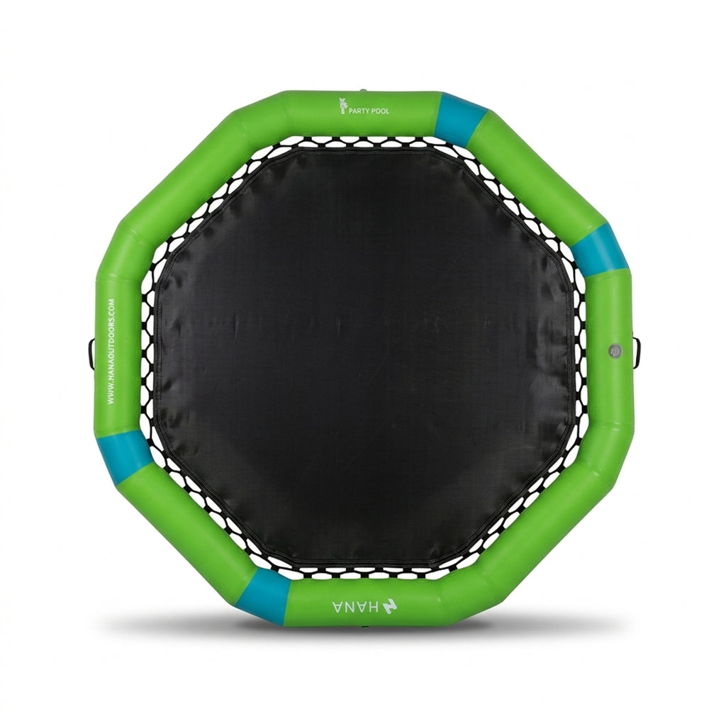 HANA PartyPool inflatable hammock, green – top view