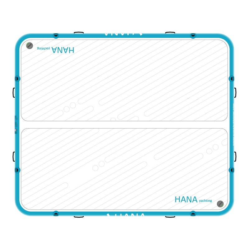 HANA Yachting inflatable platform – top view