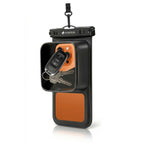 Accessory pocket of the HANA waterproof pouch holding keys