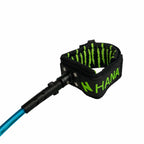 Neoprene ankle cuff of the HANA Premium surf leash, non-slip silicone inside