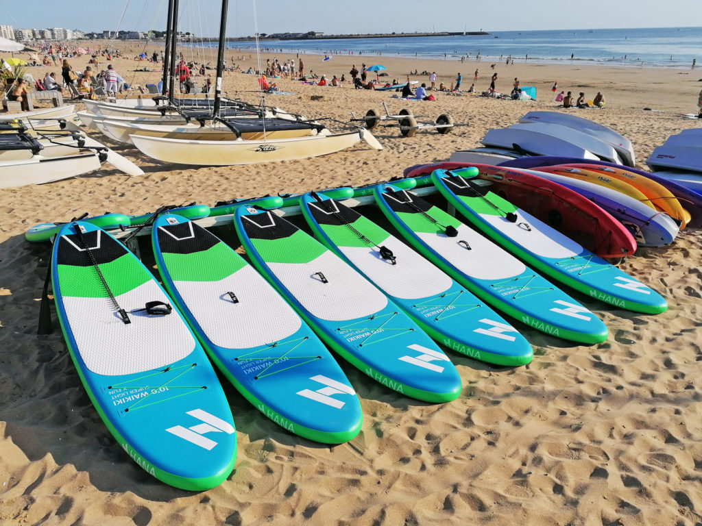 Le club le Yagga est désormais équipé de l’ensemble de la gamme de paddles gonflables HANA.
